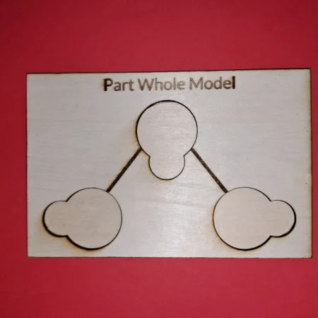 A range of different maths frames: ten frames, five frames, part/whole model, Hungarian 5 and 10