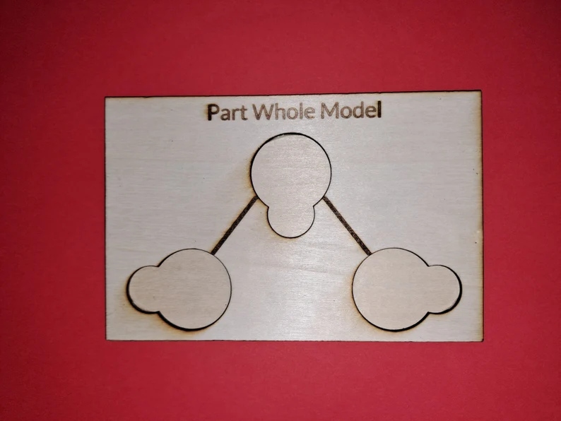 A range of different maths frames: ten frames, five frames, part/whole model, Hungarian 5 and 10