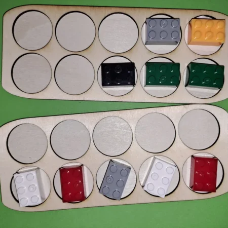 A range of different maths frames: ten frames, five frames, part/whole model, Hungarian 5 and 10