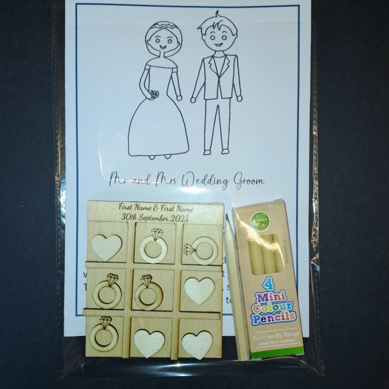 Wooden Wedding Items - Favours, Games, Tokens and Kids Activities