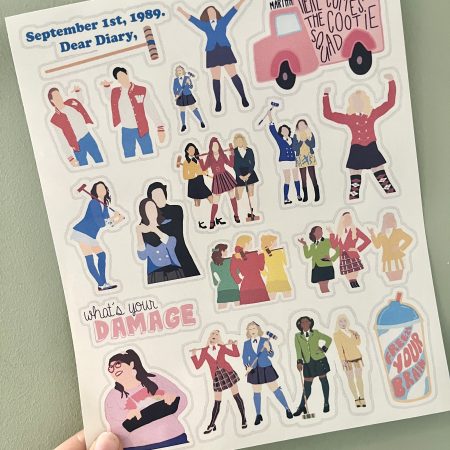 Heathers Musical Stickers