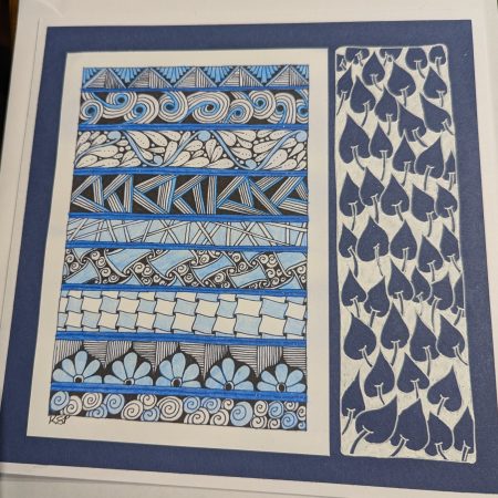 Blue Stripy Patterns