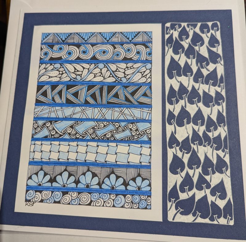 Blue Stripy Patterns