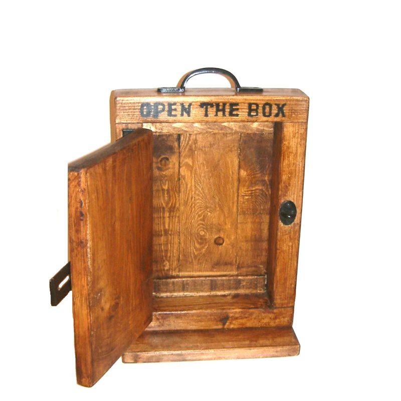 Open the box - Open the box game - Open the box fundraising game