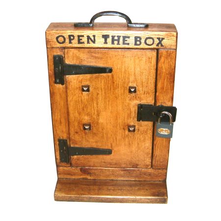 Open the box - Open the box game - Open the box fundraising game