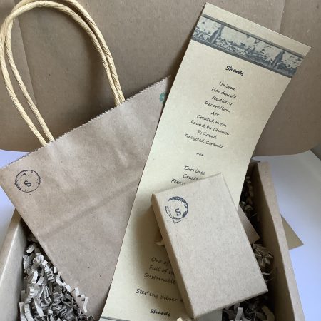 Handmade Drop Earrings, One of a Kind, Unique, Eco Friendly Gifts.