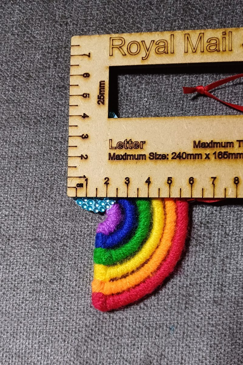 Mini Rainbow and Cloud Hanging Decoration