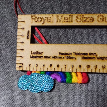 Mini Rainbow and Cloud Hanging Decoration