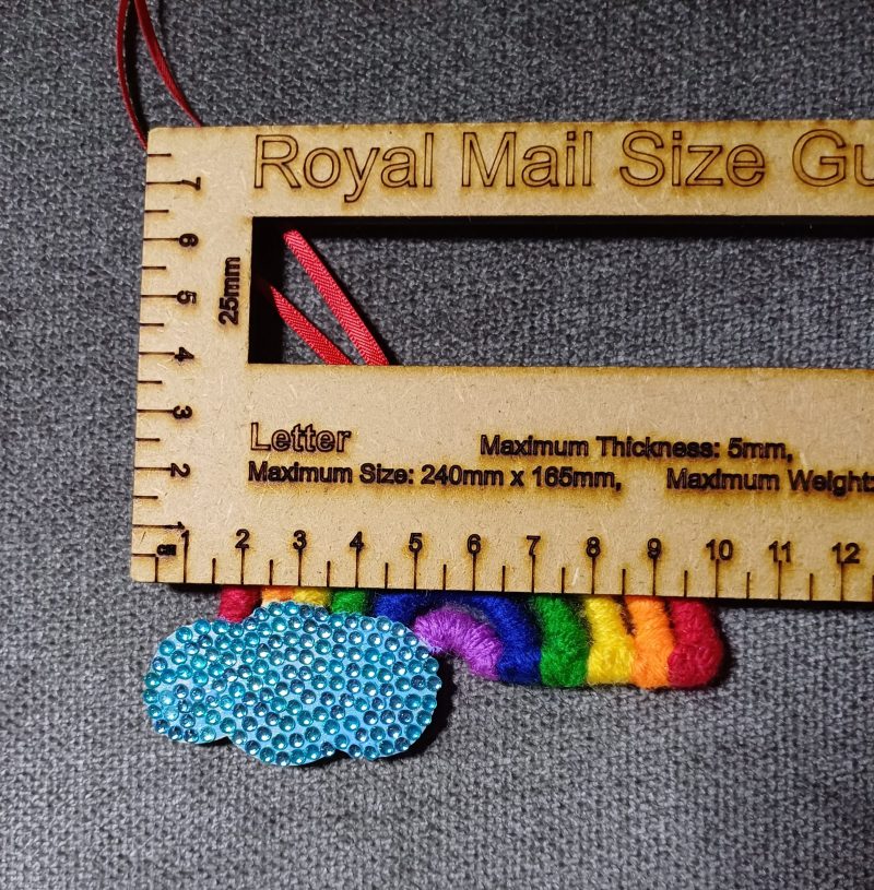 Mini Rainbow and Cloud Hanging Decoration