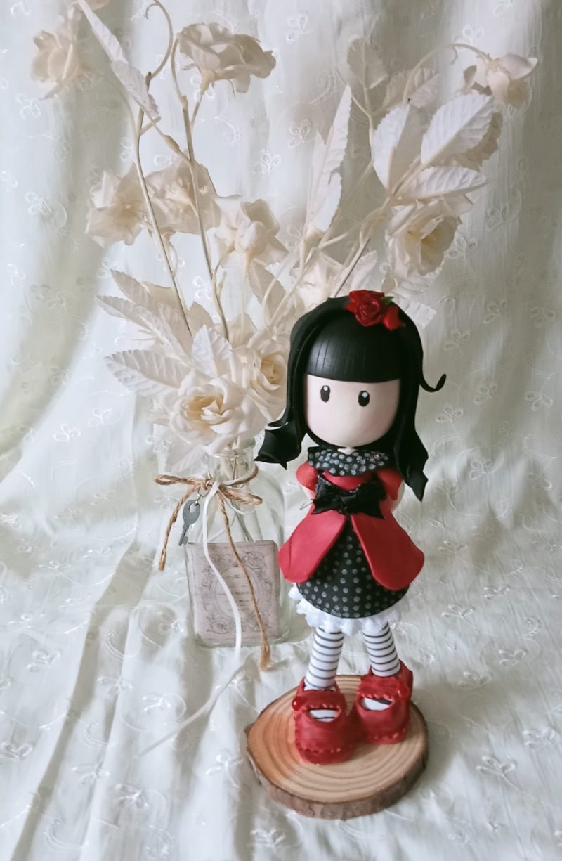 OOAK Art doll - Beautiful Handcrafted figurine with her own personality Handmade