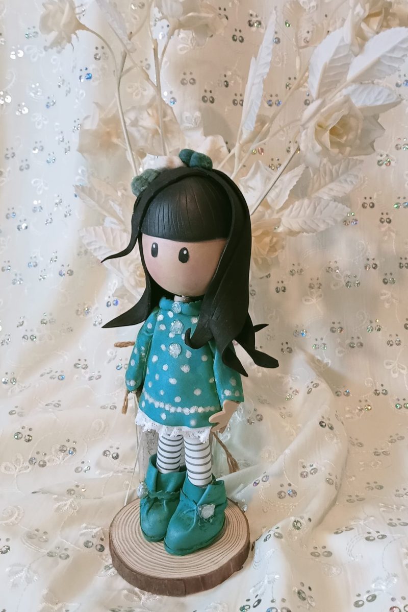 OOAK Art doll - Unique Handcrafted Figurine, Artisan doll with her own personality