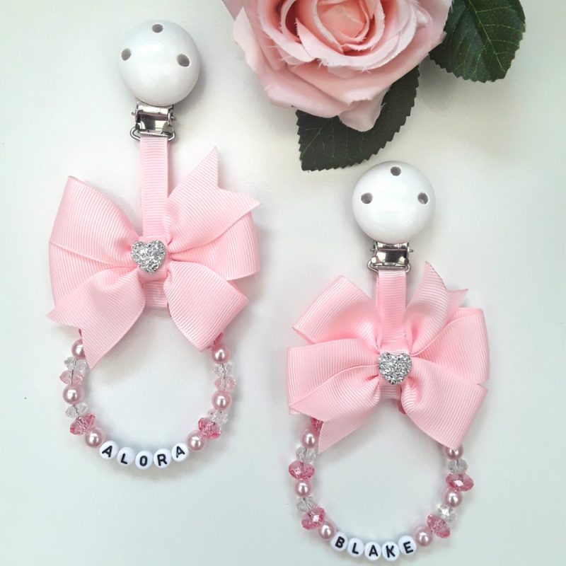 Personalised Pram Charm,Pink pram charm,New Baby girl gift,Baby shower gift