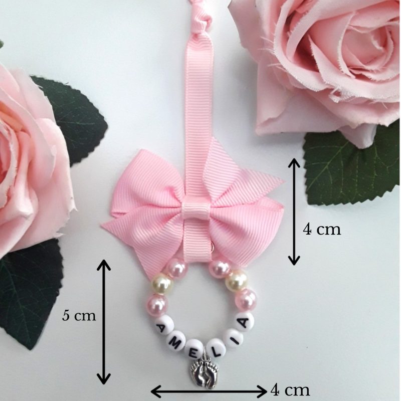 Personalised Pram Charm,New Baby Gift,Baby Shower Gift, ANY NAME