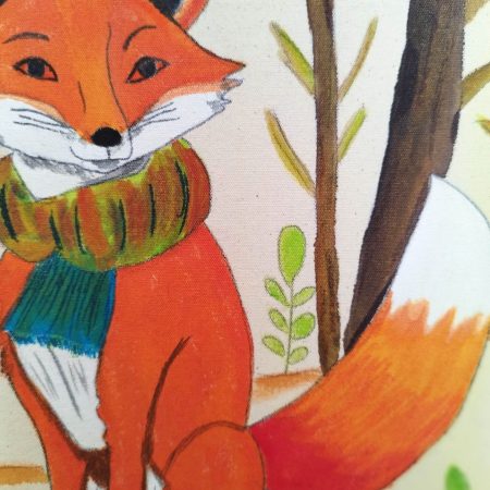 Noble and Sly | Hand-painted Canvas Tote Bag