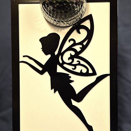 Fairy solar light wall plaque.