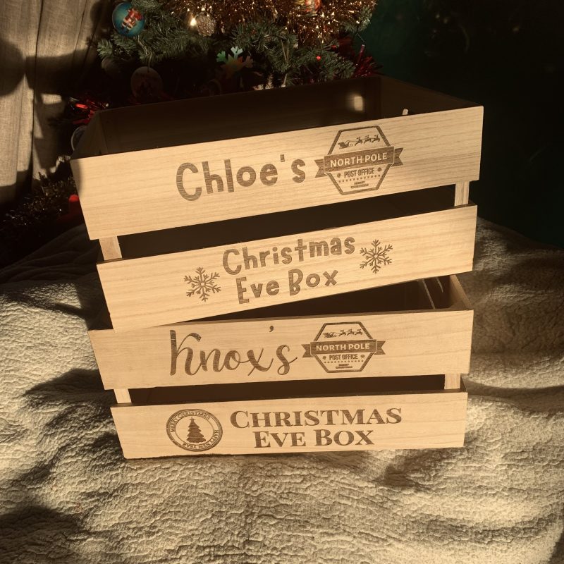 Christmas Eve box / crate