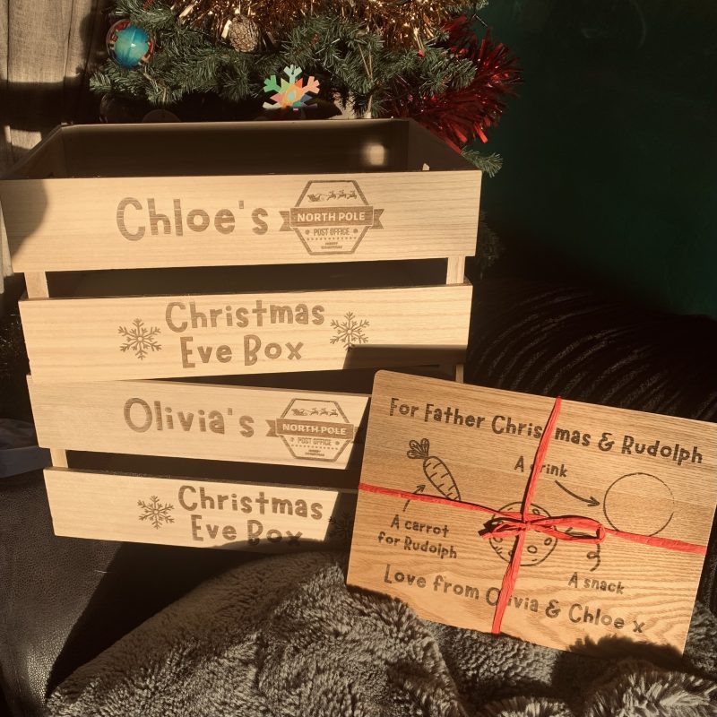 Christmas Eve box / crate