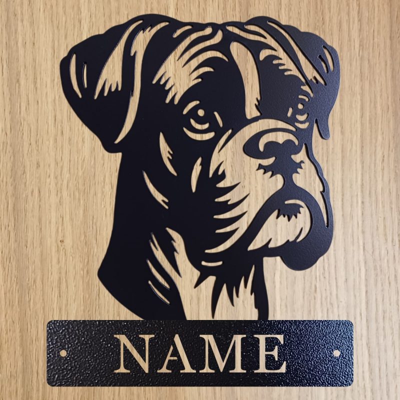 Personalised Steel Boxer