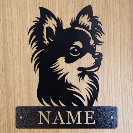 Personalised Steel Chihuahua