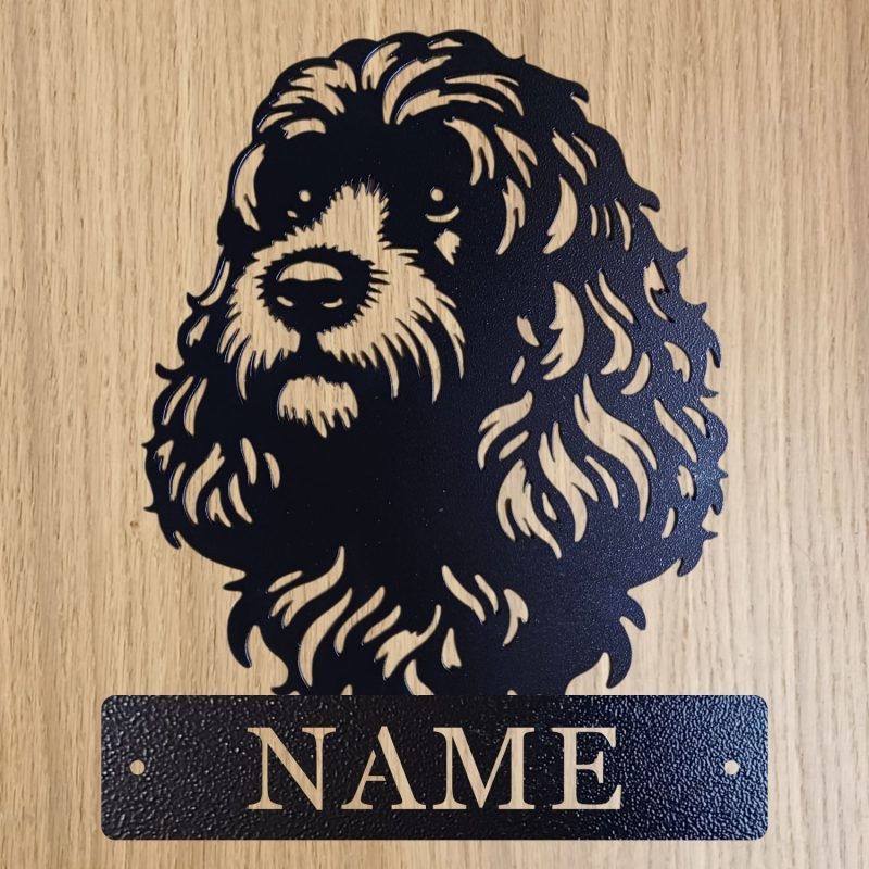 Personalised Steel Cockapoo