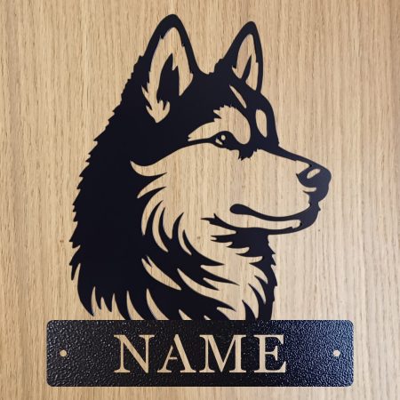Personalised Steel Husky - Image 3