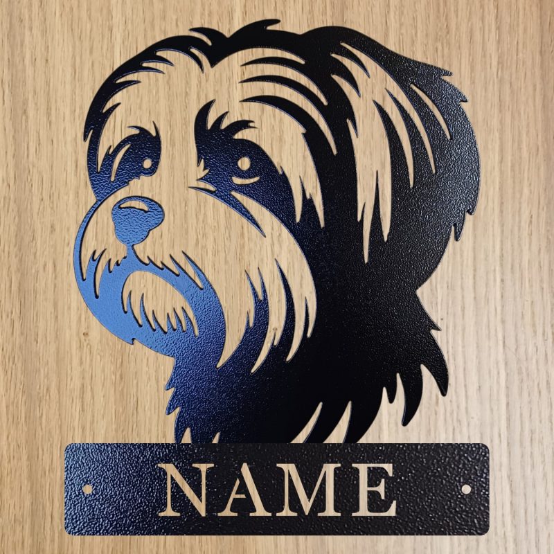 Personalised Steel Maltese