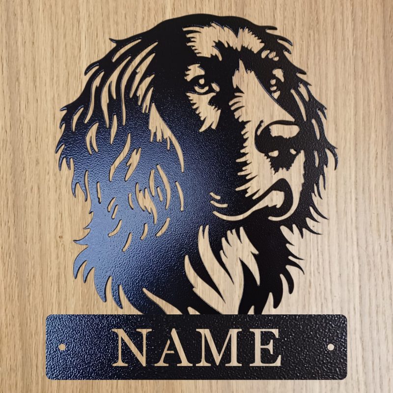 Personalised Steel Munsterlander