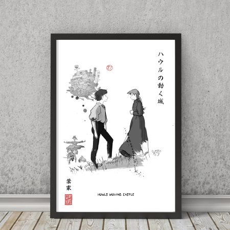 (Set of THREE) Framed Studio Ghibli Movie Fanart Prints - Facebook Marketplace