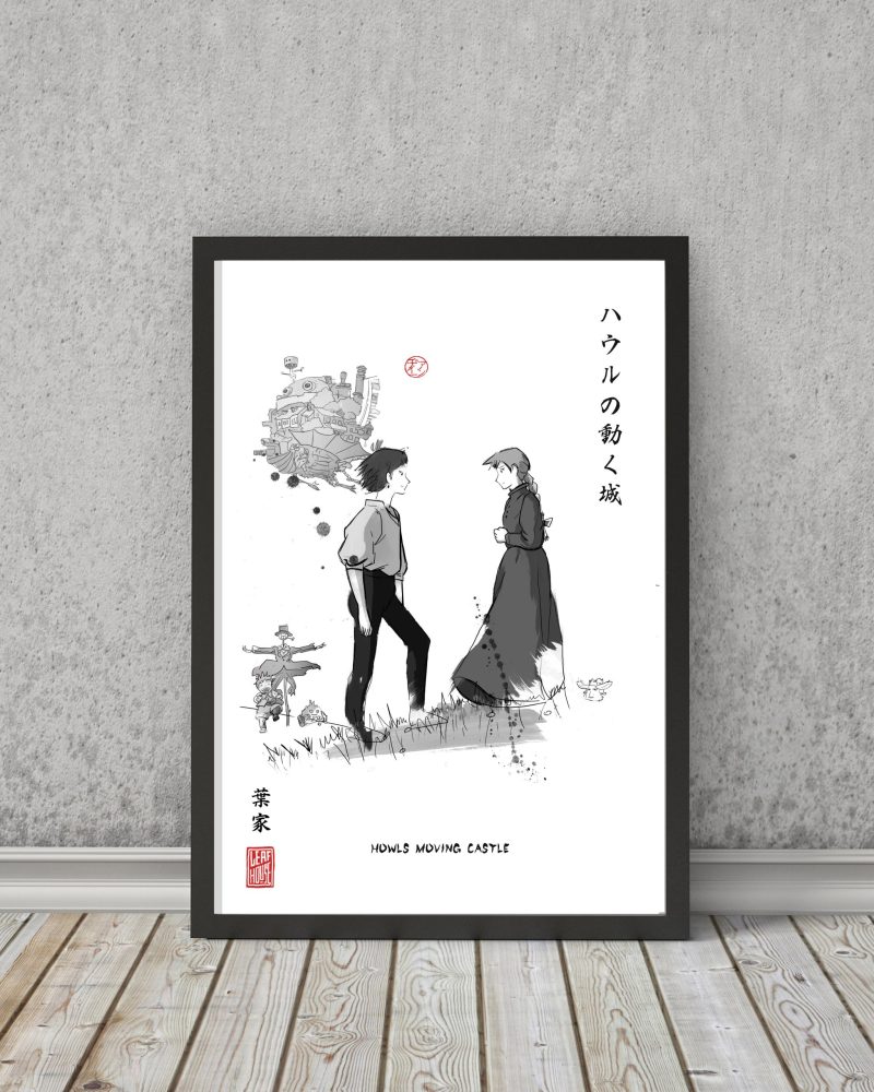 (Set of THREE) Framed Studio Ghibli Movie Fanart Prints - Facebook Marketplace