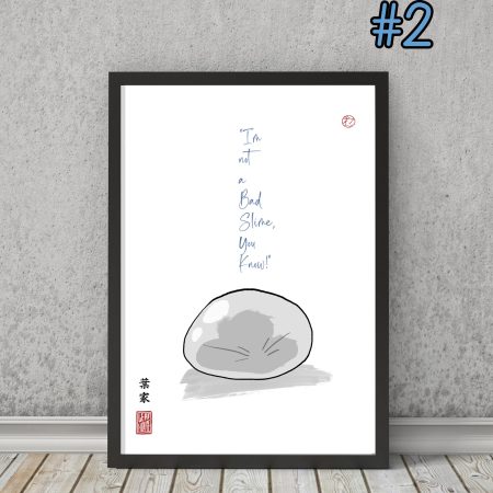 That Time I Got Reincarnated as a Slime Prints | Fanart Posters | Sumi-e Japanese Ink brush |Rimuru