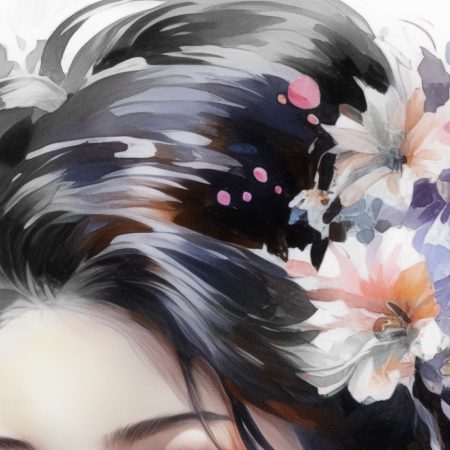 Triptich Prints | Japanese inspired artwork | Geisha | Beautiful illustration painting