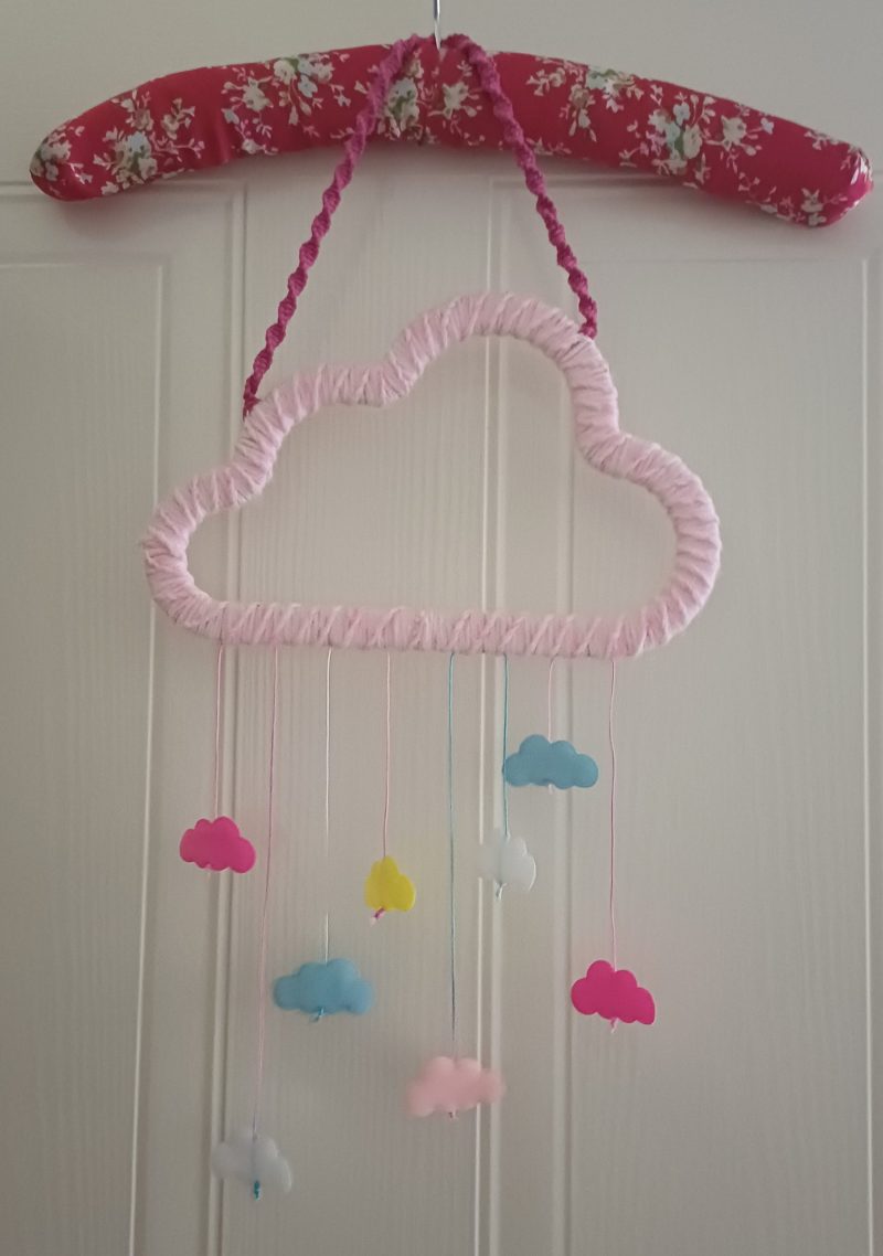 Pink Cloud Hanging Decoration