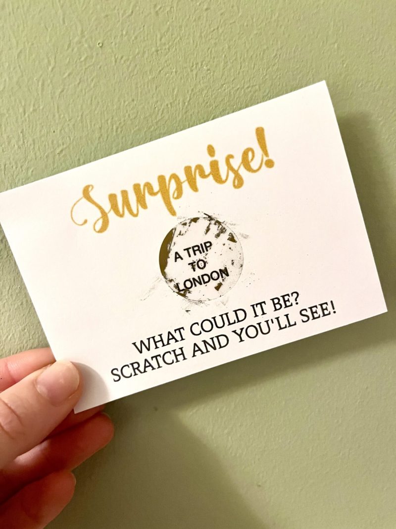 Surprise Scratch Card