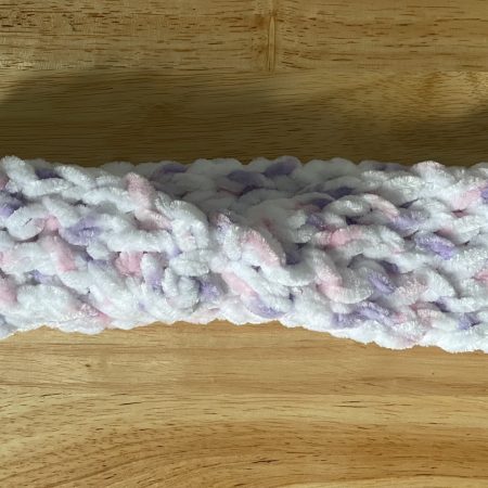 Loom-Knitted Headband for Adults