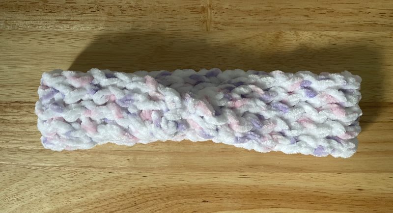 Loom-Knitted Headband for Adults