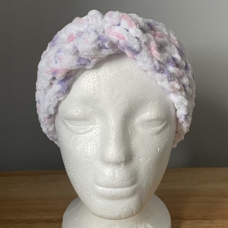 Loom-Knitted Headband for Adults