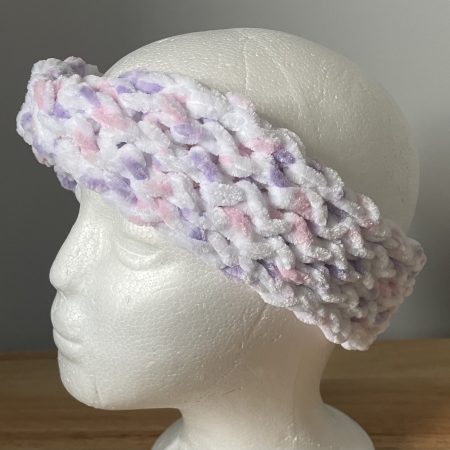 Loom-Knitted Headband for Adults