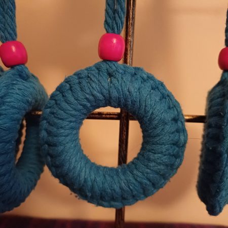 Royal Blue Hanging Tree Decoration