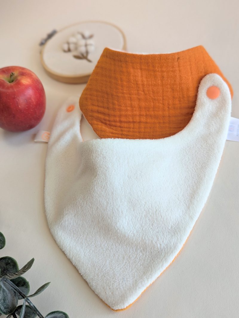 Handmade Baby Dribble Bibs | Set Of 3 | Personalised | 5 different colours