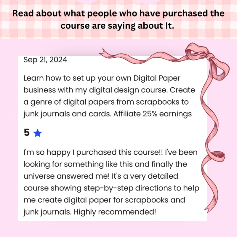 Digital Design Course, Design Junk journals, cards and scrapbooks