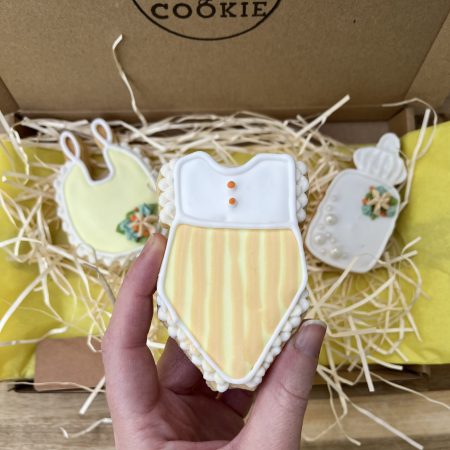 New Baby Cookie Box