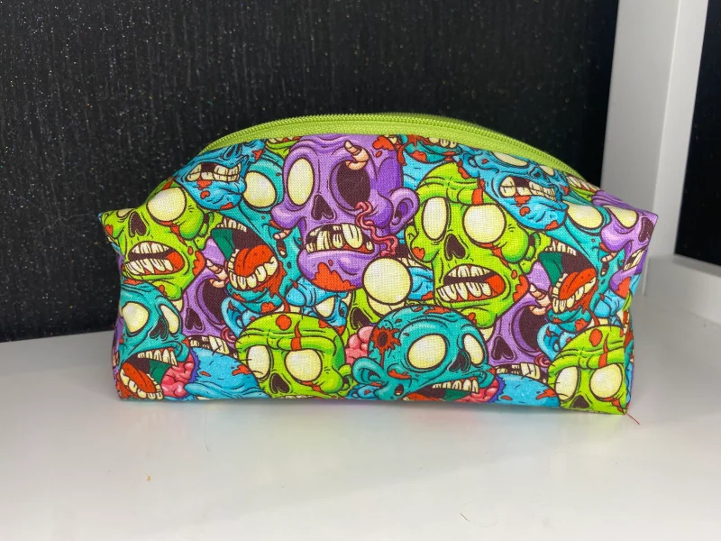 Zombie pencil case, multi functional pouch, school accessories, stationary pouch, large capacity