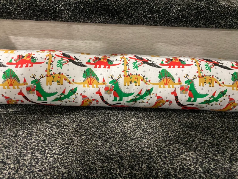 Seasonal draught excluder, kids bedroom draught excluder, draught excluder, Christmas decor