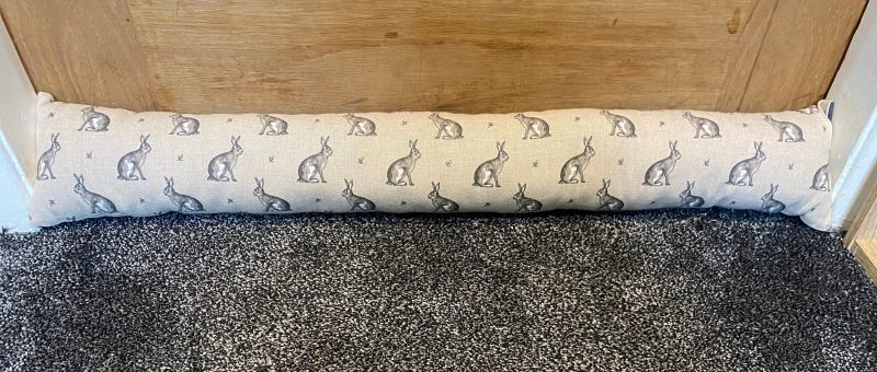 Draught excluder, eco friendly, door cushion, energy saving, cozy home decor