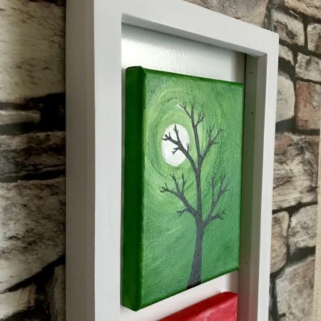 We Three Trees (Tree Trio) | Original Acrylic Abstract Painting