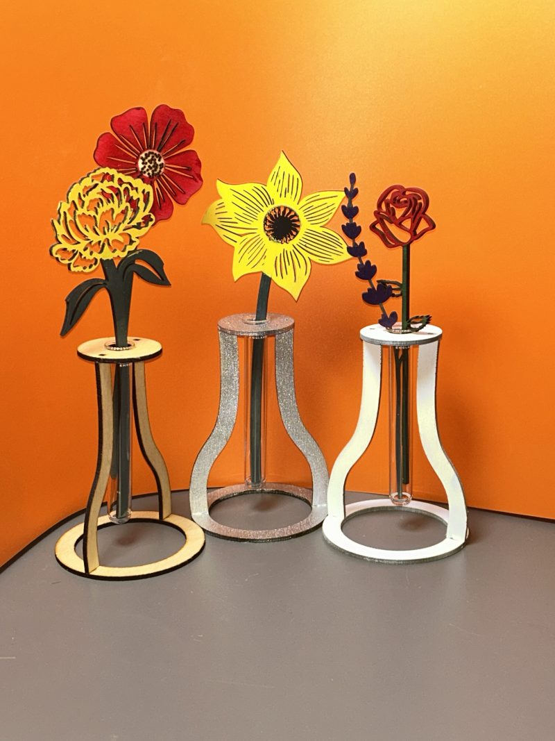 Everlasting Wooden Flowers