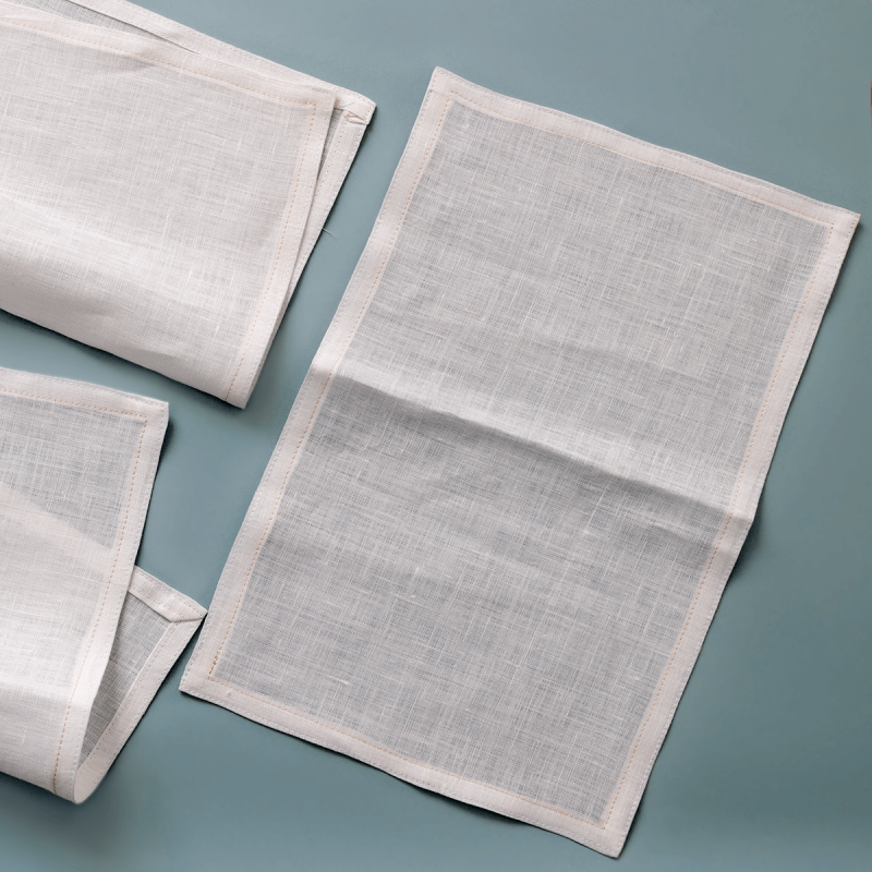 Linen baby bib and handkerchief | Baby Gift for Special Occasions – UK Handmade