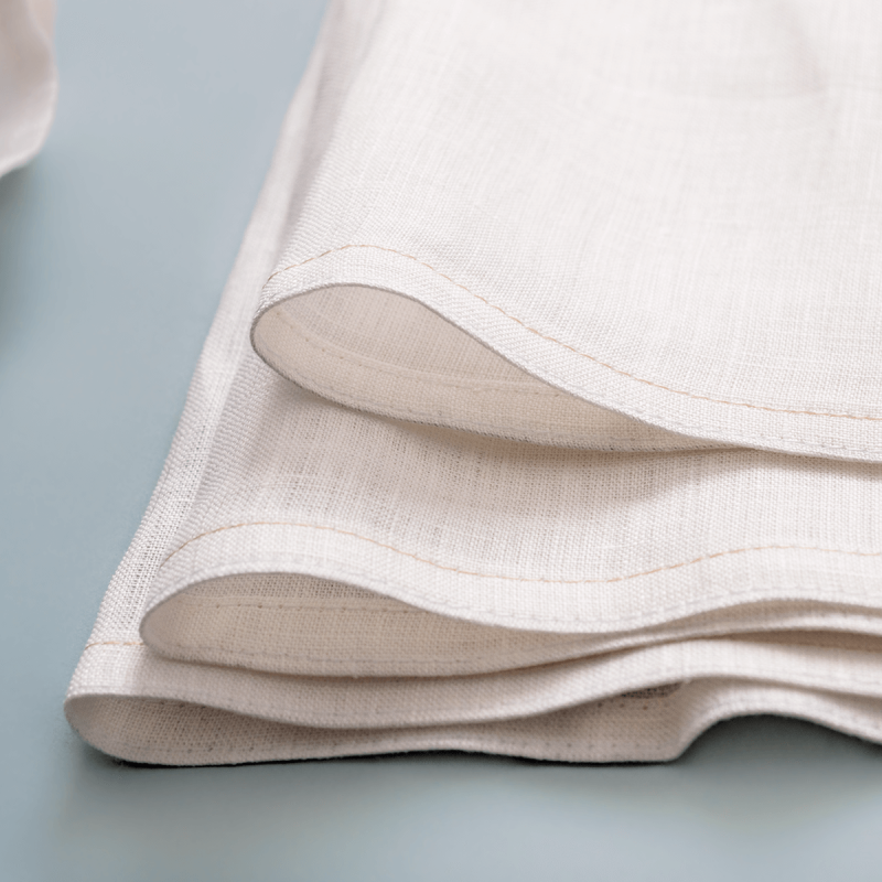 Linen baby bib and handkerchief | Baby Gift for Special Occasions – UK Handmade