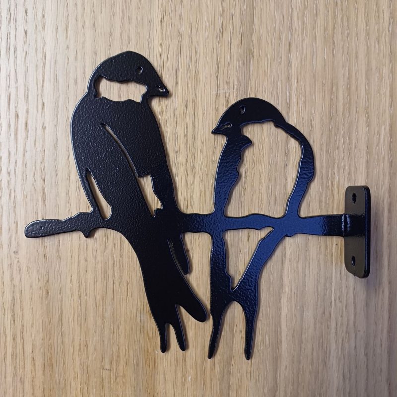 Steel Swallows Tree Decor