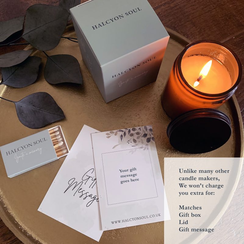 Couple's Christmas Gift Penguin Candle, Soy Wax Includes Gift Box & Matches